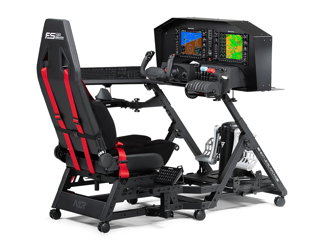 Selecting seat and stand for you flight simulator