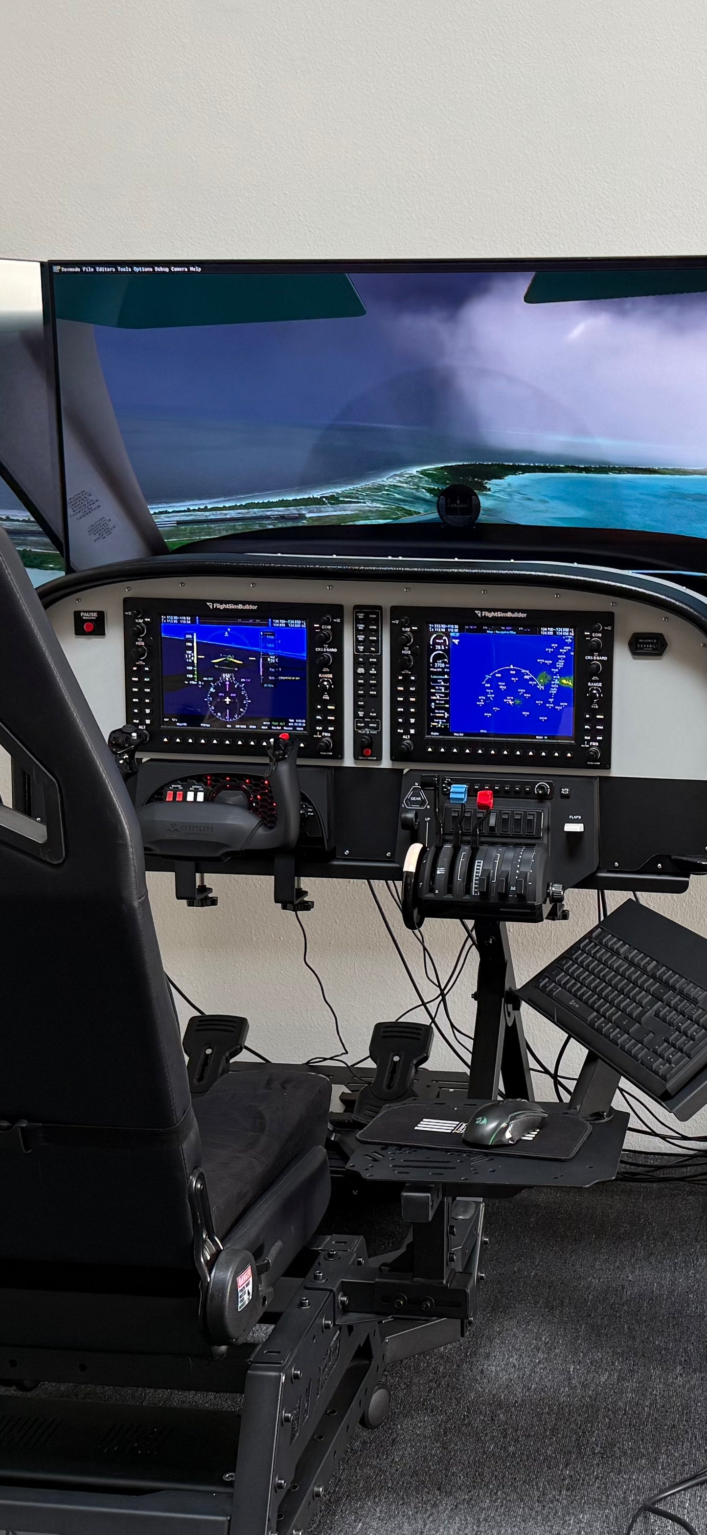 FlightSimBuilder Full Flight Simulator - Honeycomb Controls