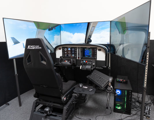 FlightSimBuilder Full Flight Simulator - Honeycomb Controls