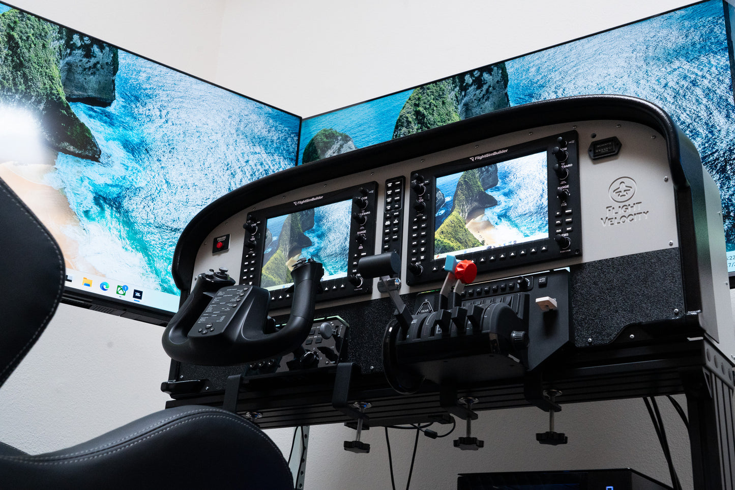 FlightSimBuilder G1000 Multi-Profile Simulator Kit Premium — $100 Deposit