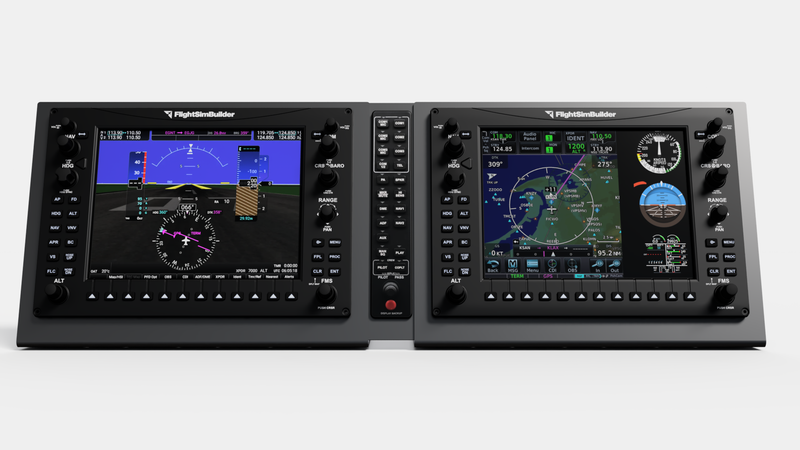 FlightSimBuilder TNxi 8X Desktop Trainer — 8-in-1 Touchscreen Avionics for G1000Nxi, G600TXi, G3X & GTN