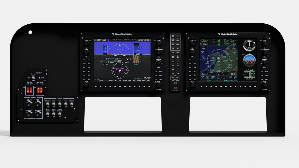 Flight Velocity Model 172 v1 - Panel Only