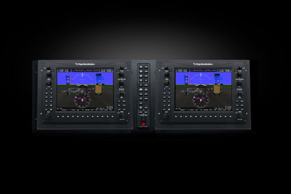 FlightSimBuilder G1000 suite with Metal Stands