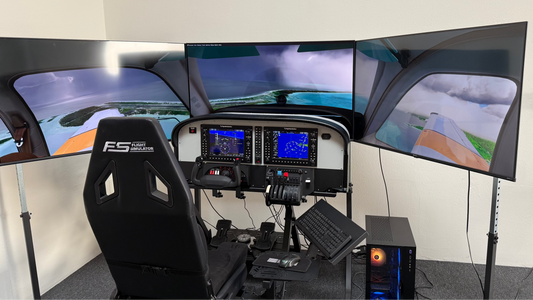 FlightSimBuilder Full Flight Simulator - Honeycomb Controls