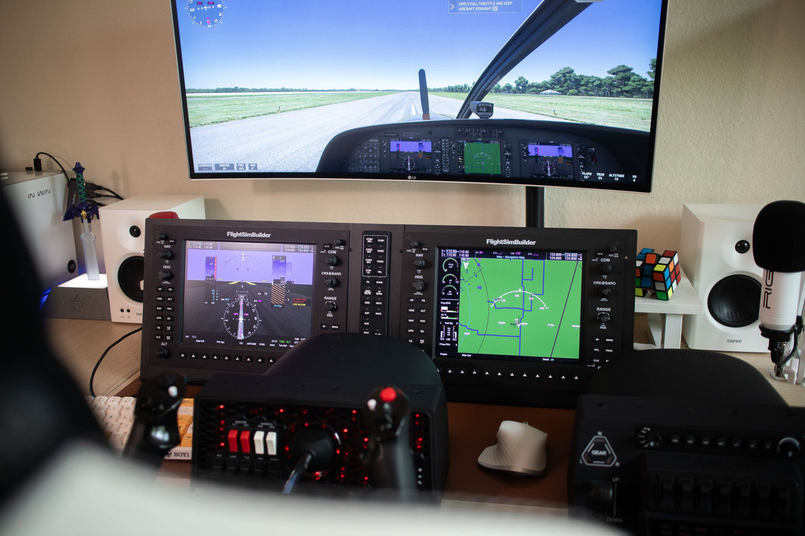 Flightsimbuilder. Affordable Gps Bezels For Your Flight Simulator.