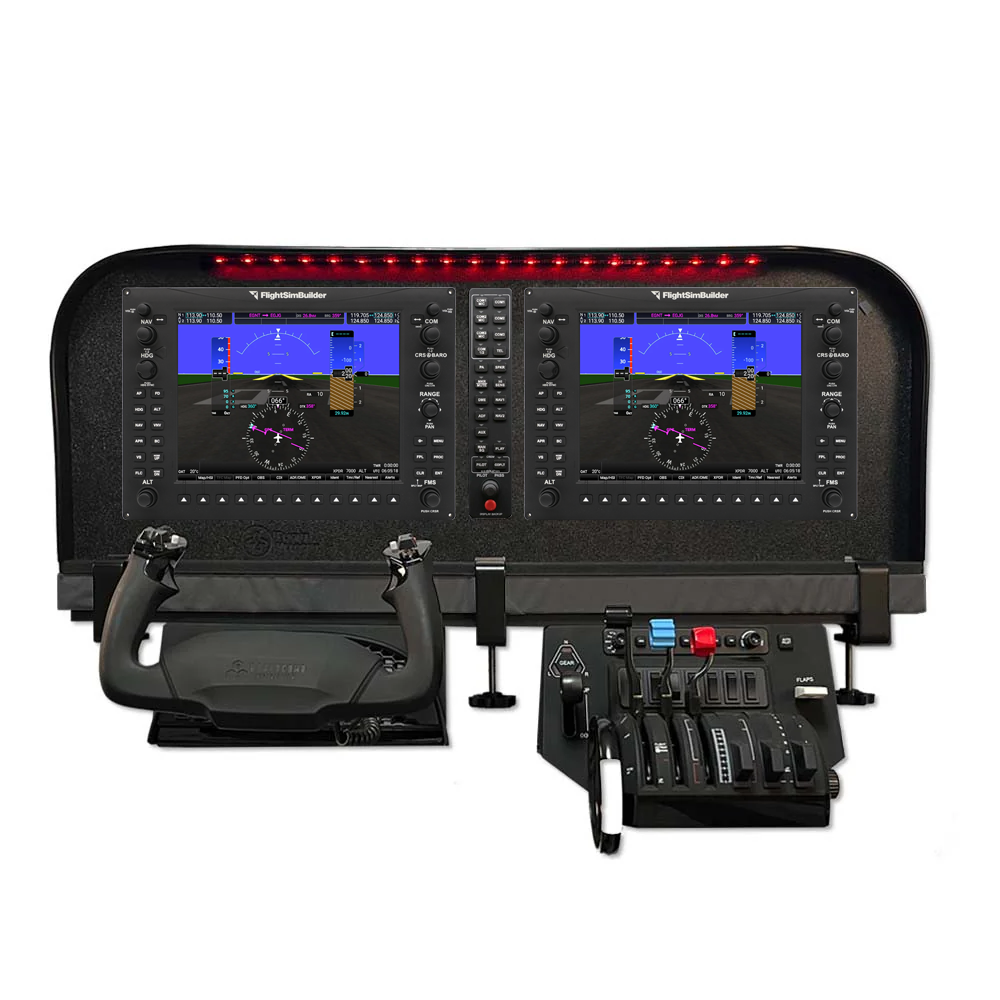 G1000 Cockpit Panel with Under-Desk Mounting System – FlightSimBuilder