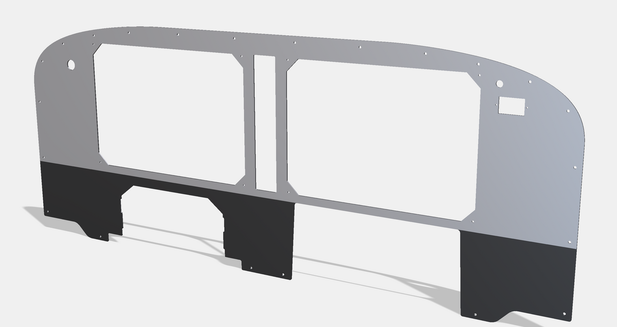 Flagship Panel – Moza AY210 Yoke Upgrade Kit