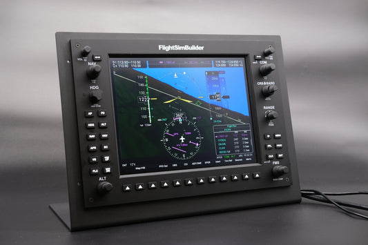 Metal Stand for G1000 or Steam Gauges - FlightSimBuilder