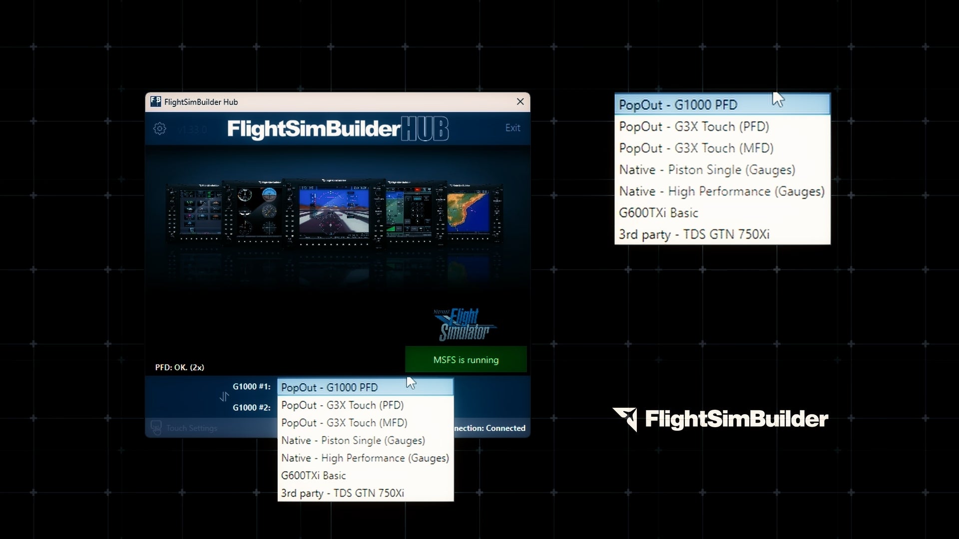 Eight avionics. One panel.