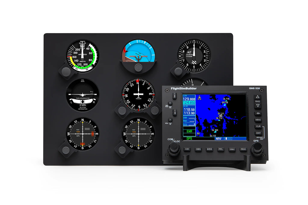 Steam Gauges Suite With GNS 530 – FlightSimBuilder